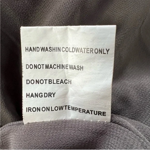 Solitaire Gray Faux Suede Moto Zipper Jacket Size M - Picture 11 of 12